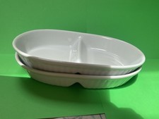 White serving dishes for sale  SOUTHAMPTON