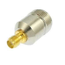Adaptador conector coaxial N fêmea para SMA fêmea conector reto RF EUA, usado comprar usado  Enviando para Brazil