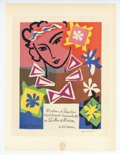 Henri matisse lithograph for sale  Cape Coral