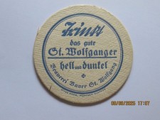 bierdeckel alt Brauerei Bauer St.Wolfgang x1984 comprar usado  Enviando para Brazil