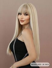 Perruque synthétique blond d'occasion  Artix