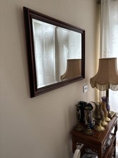Wall mirror wooden for sale  CRAIGAVON