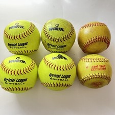 Worth yellow softballs for sale  Argyle