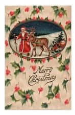 Père noël traîneau d'occasion  Neufchâteau