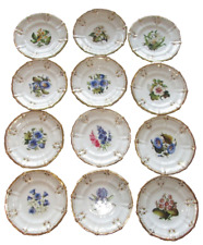 Assiettes dessert porcelaine d'occasion  Saint-Antoine-de-Breuilh