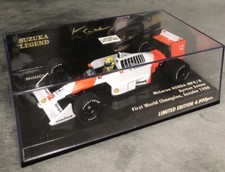 Usado, Minichamps F1 1:43 A Senna McLaren Honda MP4-4 Primeiro Campeão Mundial, Suzuka 1988 comprar usado  Enviando para Brazil