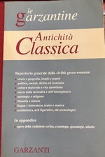 Garzantine. antichità classic usato  Bari