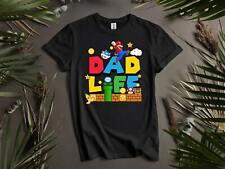 Camiseta unissex masculina feminina Dad Life Super Mario L65 comprar usado  Enviando para Brazil