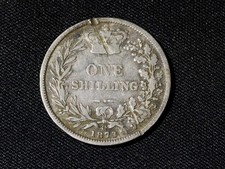 Victoria shilling 1873 for sale  BOSTON