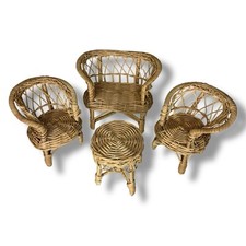 Vtg wicker rattan for sale  Livonia