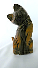Wooden carved cat d'occasion  Expédié en Belgium