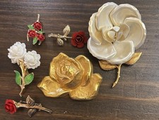 flower w gold back resin for sale flower w gold back resin for sale Mckinney