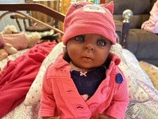 Boneca reborn fofa pequena tamanho recém-nascido 18 polegadas comprar usado  Enviando para Brazil