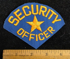 Security officer shoulder for sale  Lockport