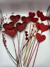 Florist hearts sticks for sale  PRESTON