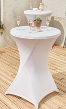 Housse blanche extensible d'occasion  Craponne