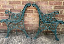 Vintage bench ends for sale  FARNBOROUGH