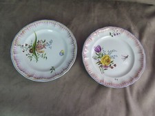 Jolie paire assiettes d'occasion  Pézilla-la-Rivière
