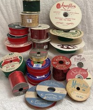 Vintage ribbon christmas for sale  Lyons