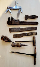 Lot outils anciens d'occasion  Pont-l'Abbé