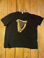 Guinness black shirt for sale  BURNLEY
