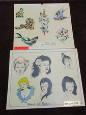 Vintage tattoo flash for sale  Willow Springs