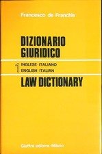 Dizionario giuridico law usato Dizionario giuridico law usato  Italia