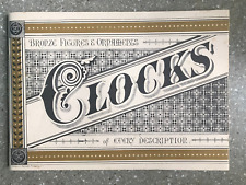 Illustrated Catalogue of Clocks - Ansonia Clock Company segunda mano  Embacar hacia Argentina