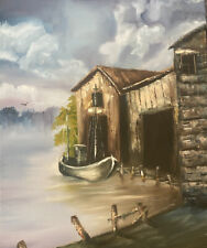 Hand painted oil for sale  LONDON