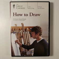 The Great Courses: How to Draw (6-DVD Set / 36 Lessons, 2016) NO GUIDEBOOK comprar usado  Enviando para Brazil