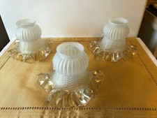 Vintage french frosted for sale  BALLYMENA