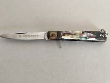 Coltello originale siciliano usato  San Giuseppe Jato