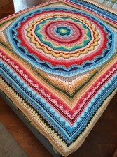 Handmade crochet mandala for sale  MANCHESTER