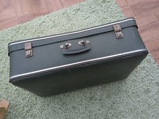 Vintage grey suitcase for sale  SHEFFIELD