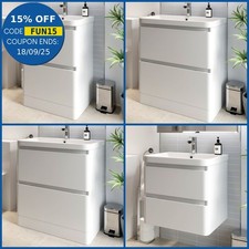 Modern bathroom vanity for sale  EVESHAM