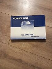 Subaru forester owners for sale  SHOTTS