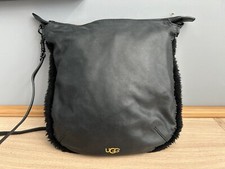 Black leather ugg for sale  ROMFORD