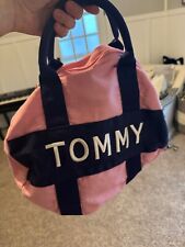 Mini bolsa de viagem de algodão rosa, Tommy Hilfiger, para homens ou mulheres comprar usado  Enviando para Brazil