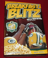 Green Bay Packers caixa de cereais café da manhã blitz lacrada 2010 comprar usado  Enviando para Brazil