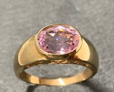 Kunzit goldring 375er gebraucht kaufen  Berlin