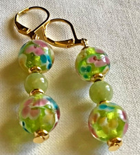 Boucles grosses perles d'occasion  Vence