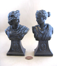 Antique spelter busts for sale  UK