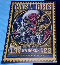 LITOGRAFIA Guns N Roses Bangkok Tailândia 2025 N.184/230 comprar usado LITOGRAFIA Guns N Roses Bangkok Tailândia 2025 N.184/230 comprar usado  Enviando para Brazil