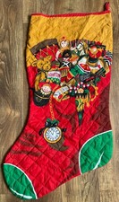 Vintage christmas stocking for sale  BANGOR