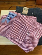 Camisa masculina Tommy Hilfiger com botões tamanho 2xl  comprar usado  Enviando para Brazil