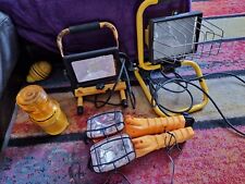 Halogen work lights for sale  GRAYS