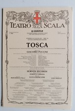 Tosca giacomo puccini usato  Venezia