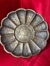 Beautiful scalloped brass for sale  CHURCH STRETTON