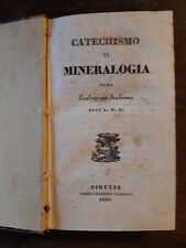 Catechismo mineralogia firenze usato  Marsciano