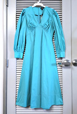 Brincos vestido longo midi turquesa S urban outfitters comprar usado  Enviando para Brazil